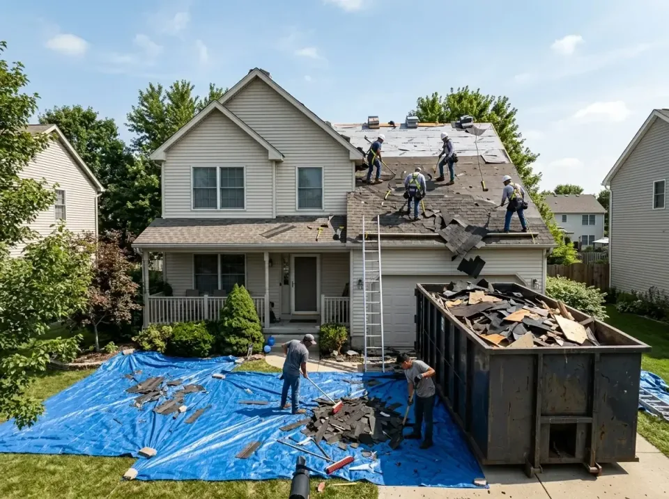 roof-replacement-debris-remova-004 — frequently asked questions, Cheapest Dumpster Rentals in Clinton, MS